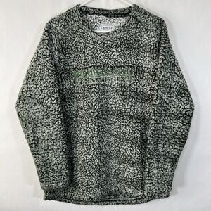 Michigan State Spartans J America Sherpa Fleece Sweatshirt Womens Medium Green